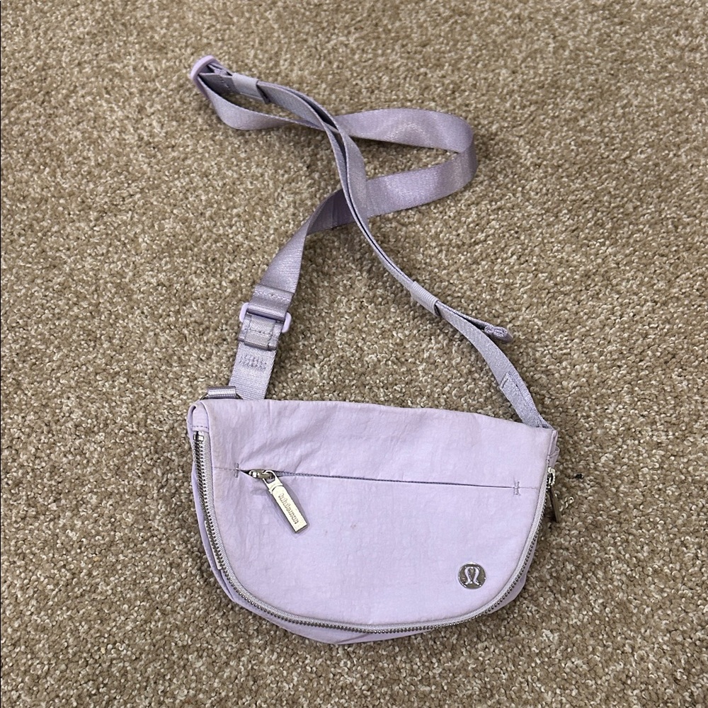 lululemon athletica Light Purple Crossbody Bag